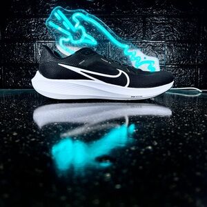 Nike Air Zoom Pegasus 40 Wide Men’s Walking Running Shoes Sneakers Black - 12.5